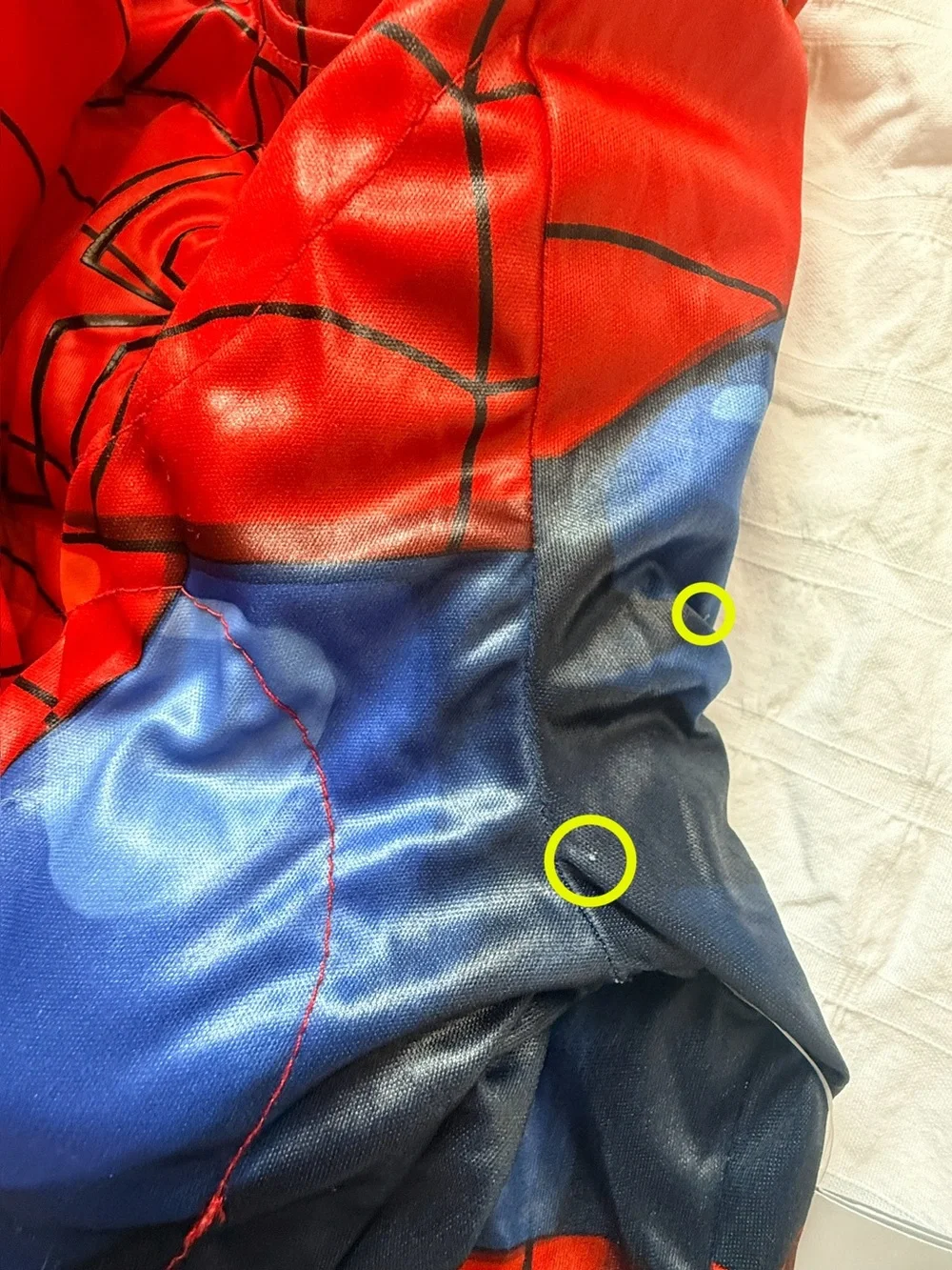Disney Store Spider-Man Muscle Costume (Size 7-8)!